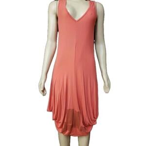 skunkfunk bakar Women's Orange dress Sleeveless Size 4 #CB8